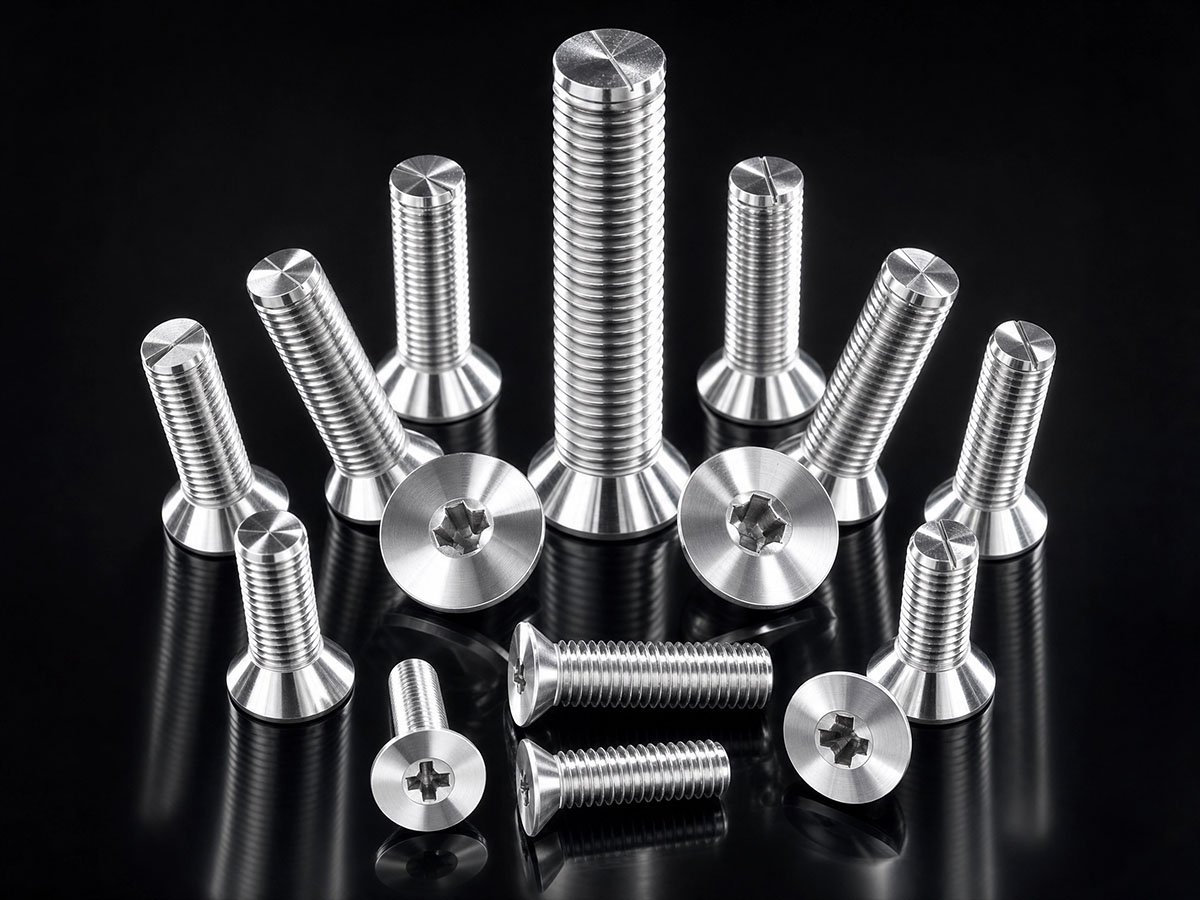Aluminium fasteners – hex bolts, nuts, washers, studs and screws