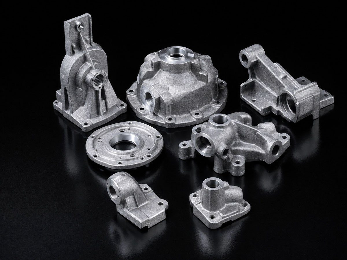 Aluminium sand casting fittings and custom sand cast parts