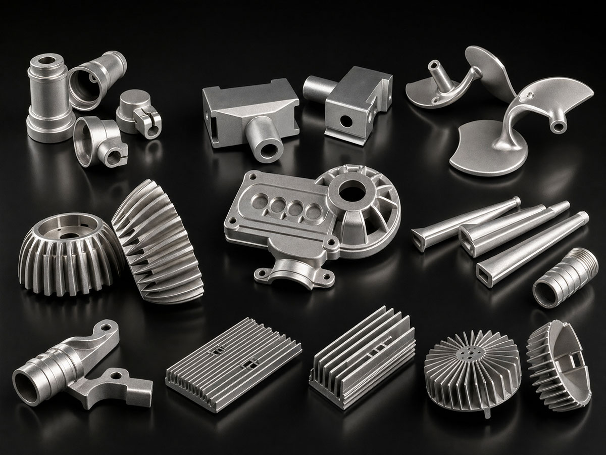 Aluminium gravity die casting fittings