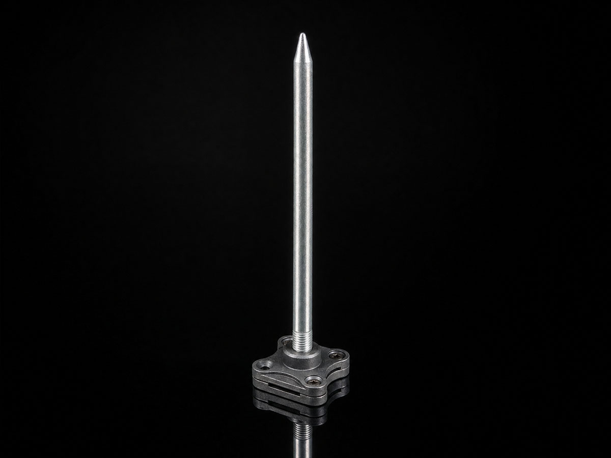 Aluminium air terminal rods