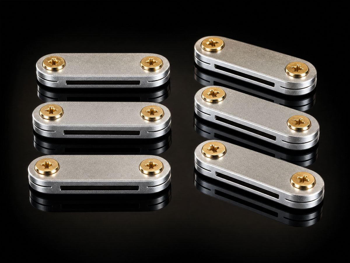 Aluminium DC tape clips