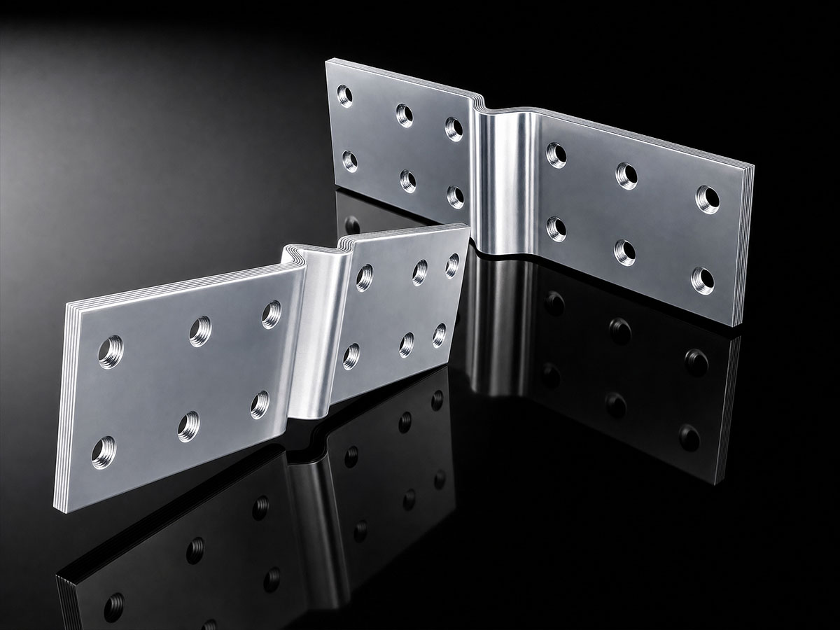 Aluminium busbar connector