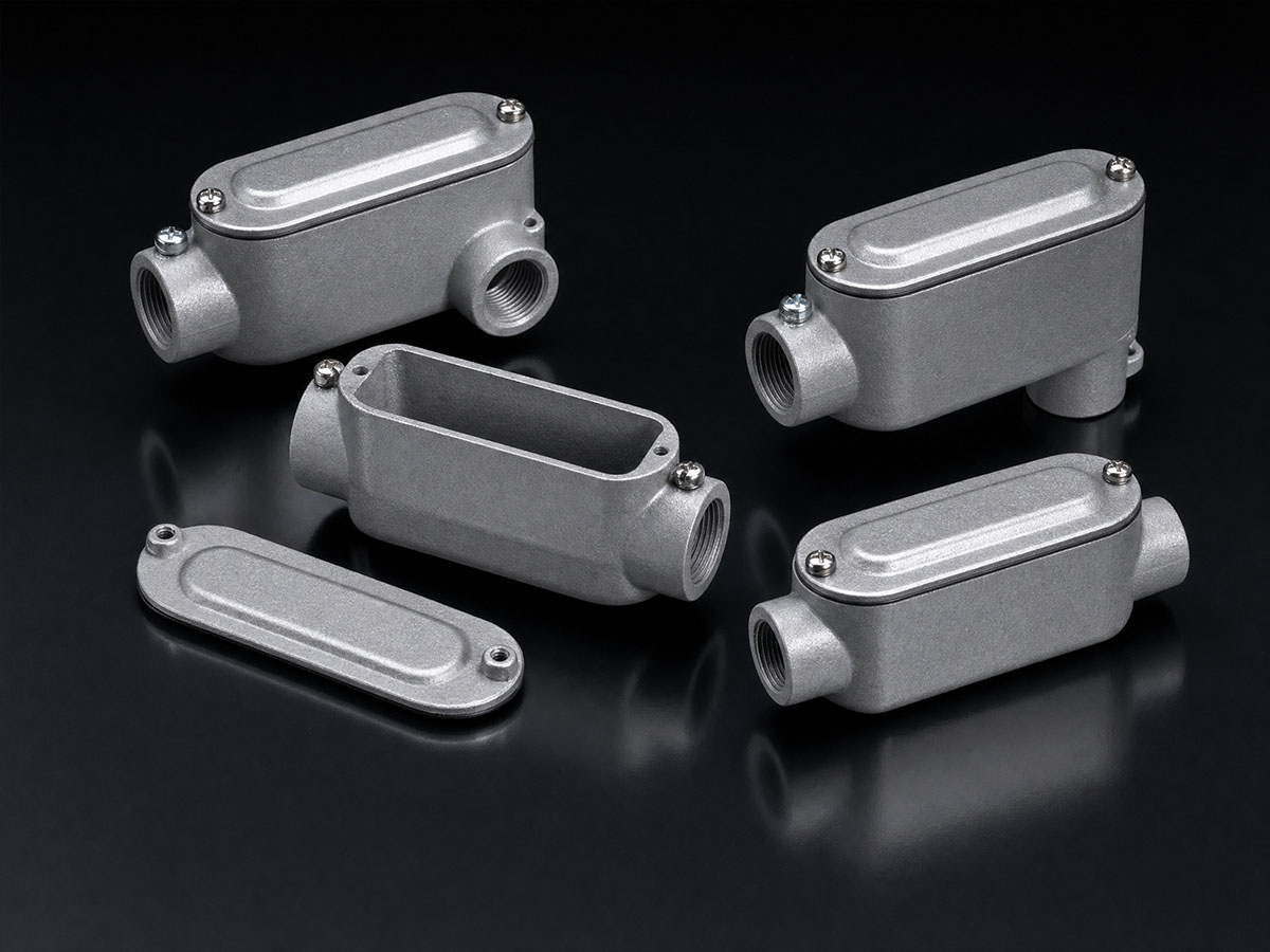 Aluminium conduit body