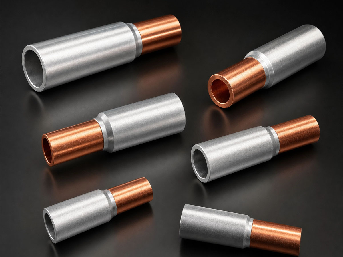 Aluminium connector terminals