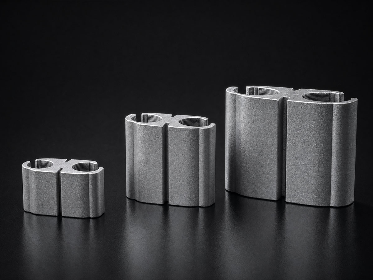 Aluminium H tap wire connector clamps