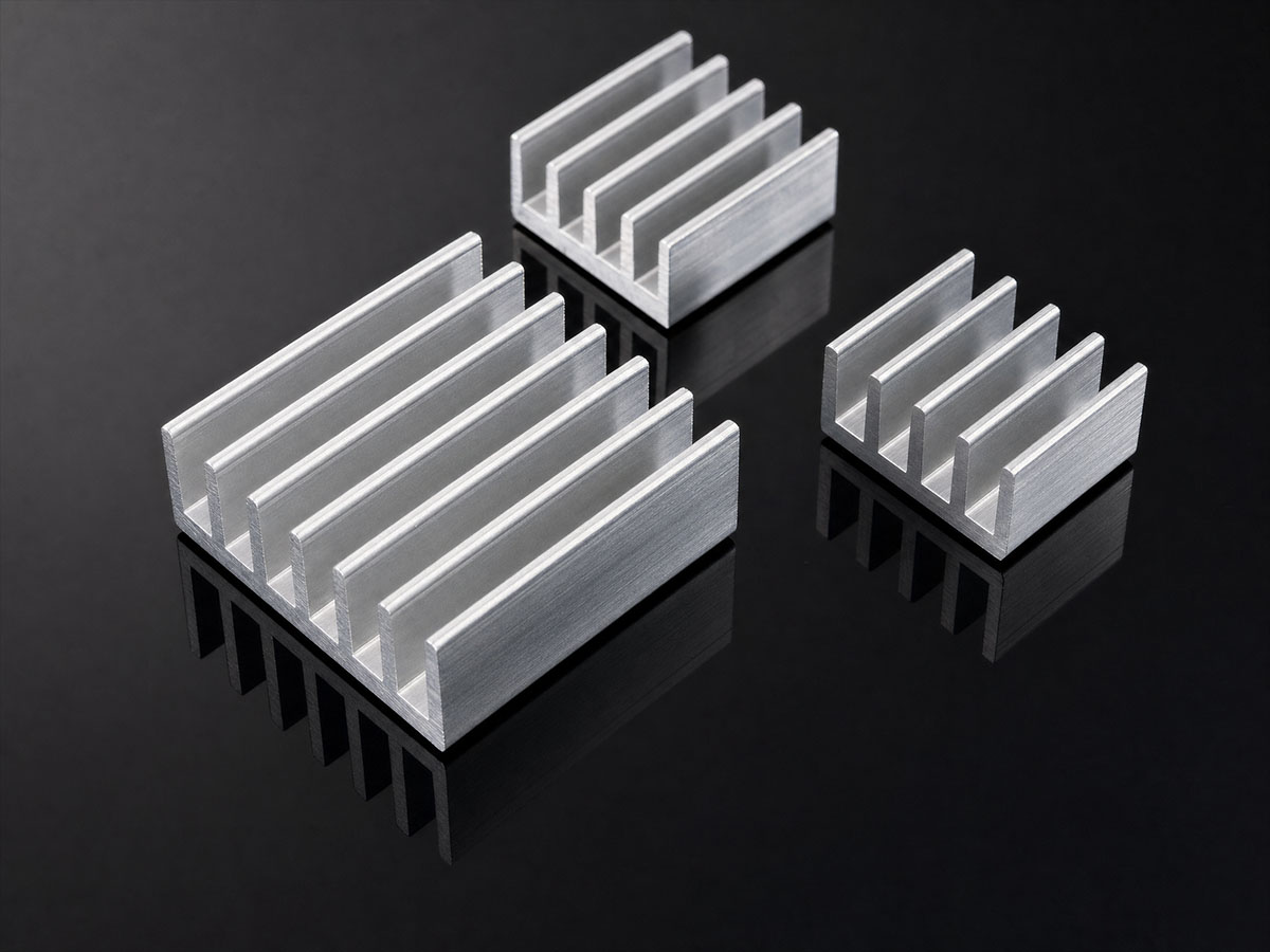 Aluminium heat sinks