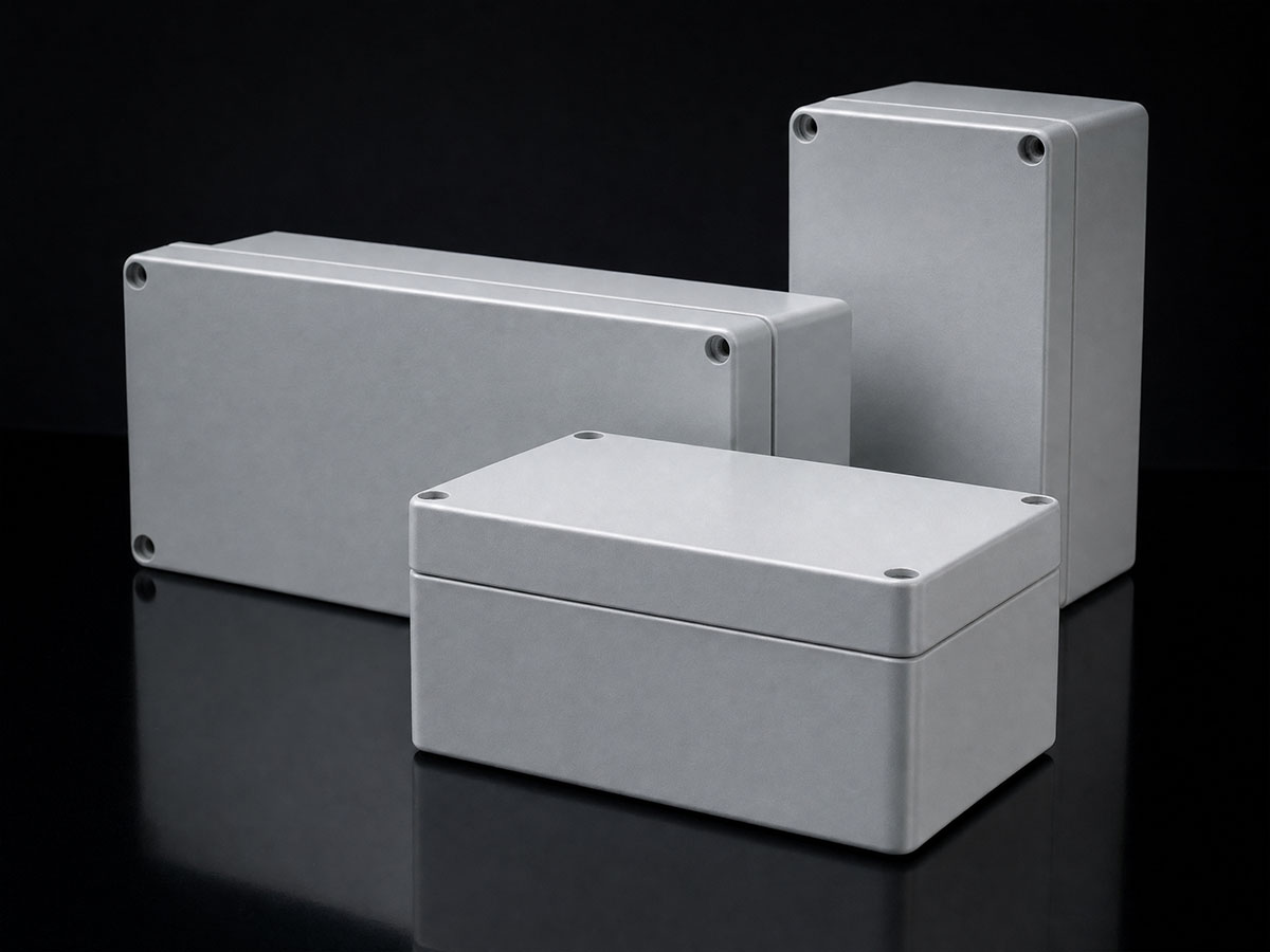 Aluminium junction box