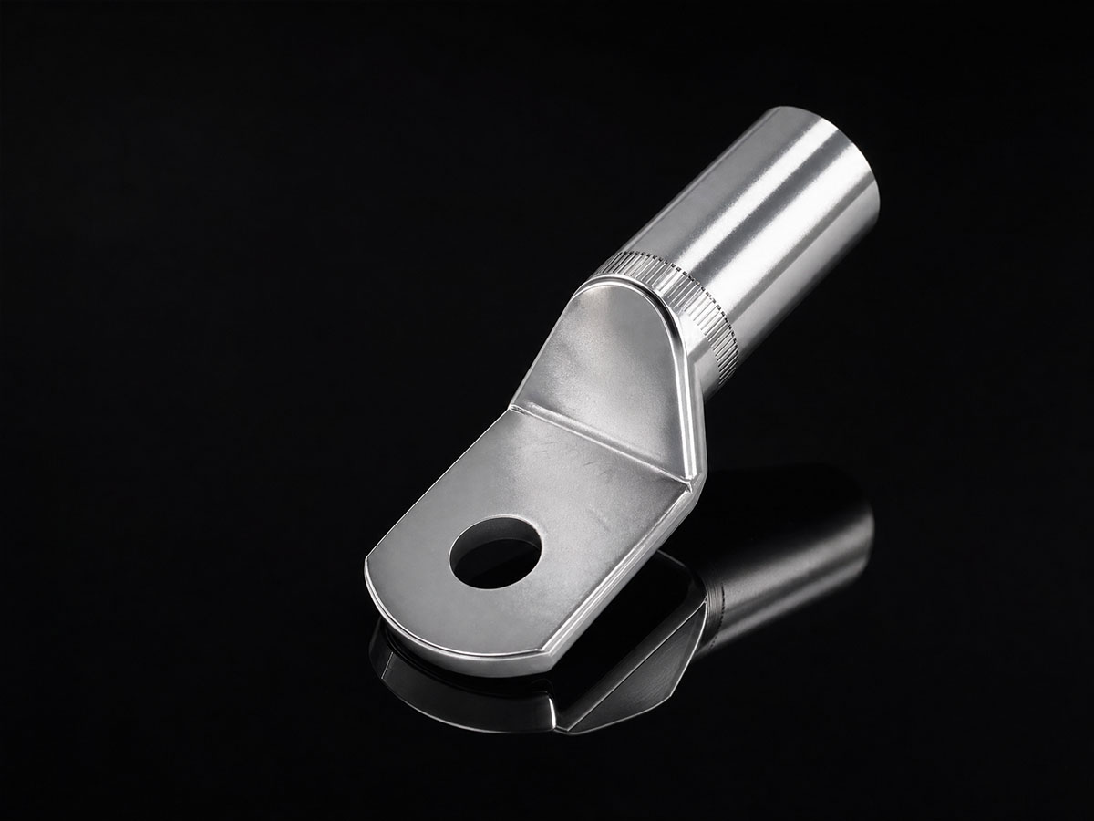 Aluminium compression lugs one hole