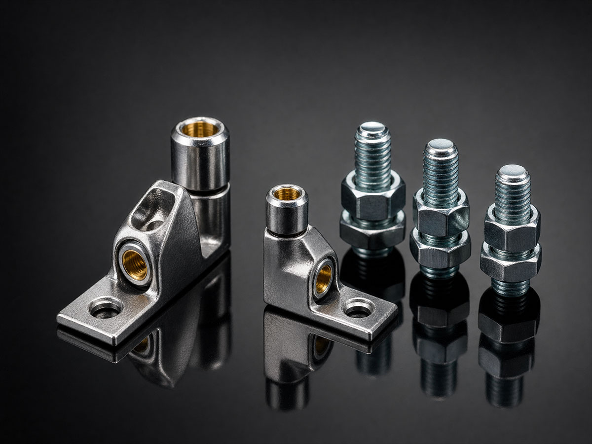 Aluminium bolted terminals