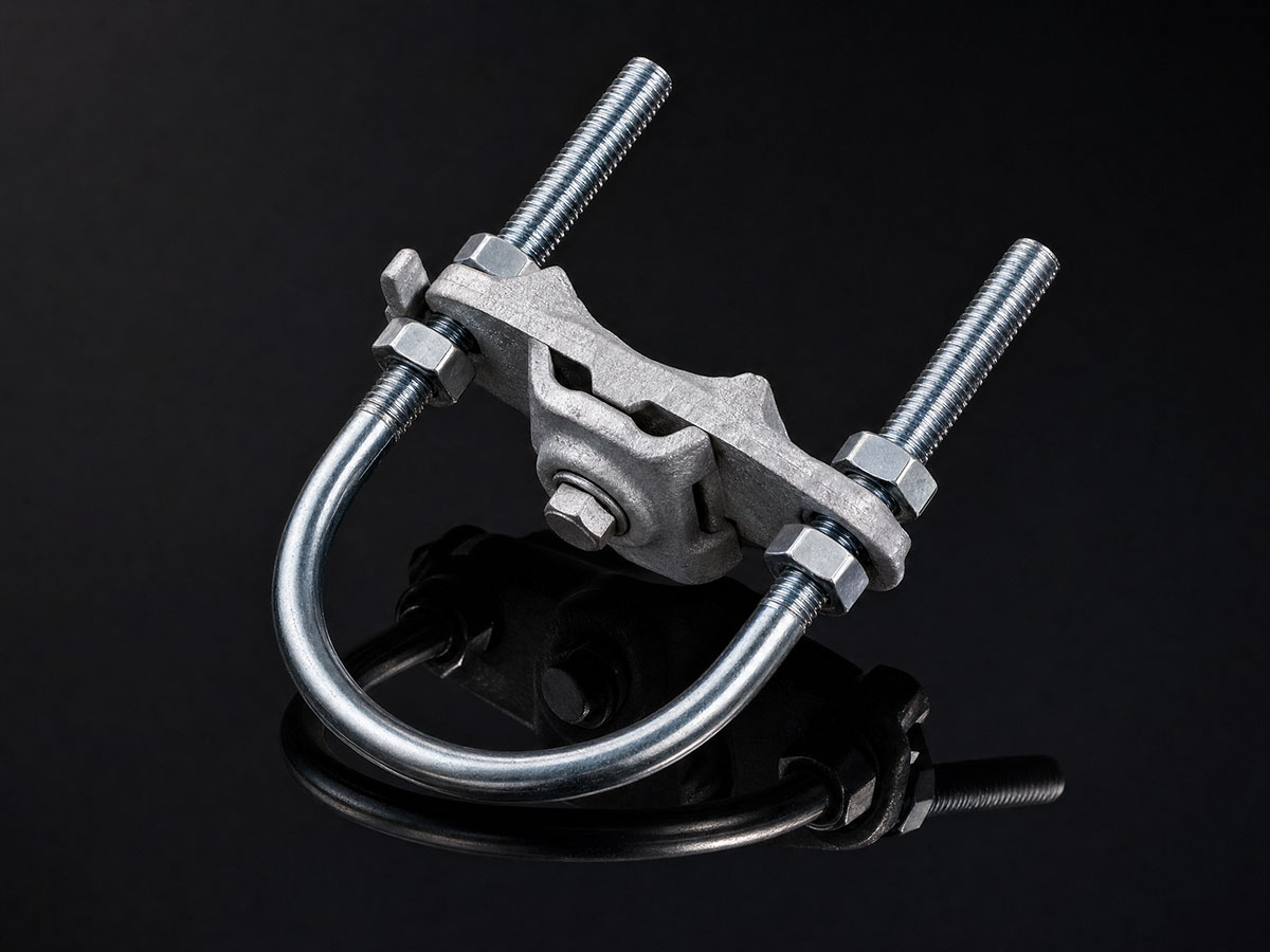 Aluminium U bolt clamp