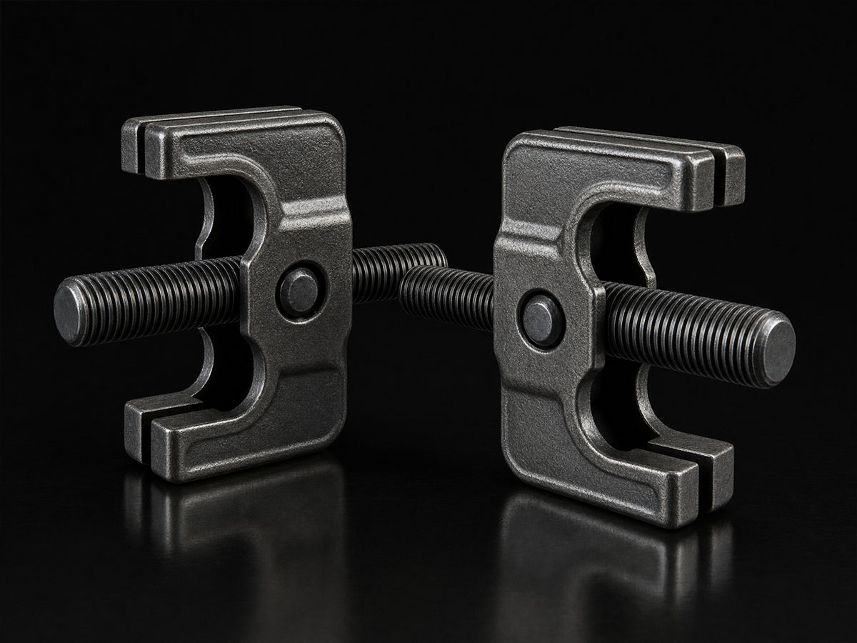 Aluminium vise connectors