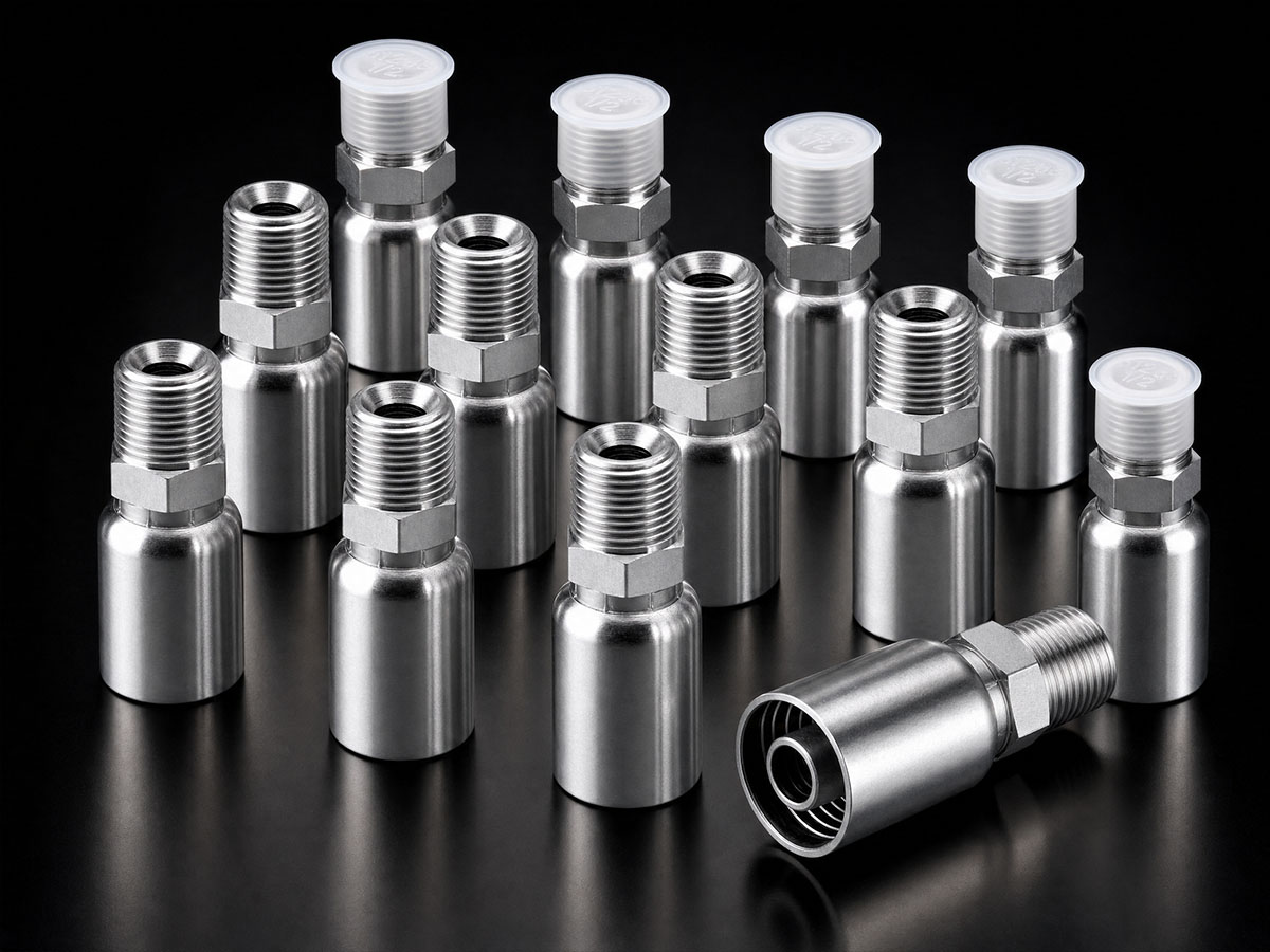 Aluminium hose fittings