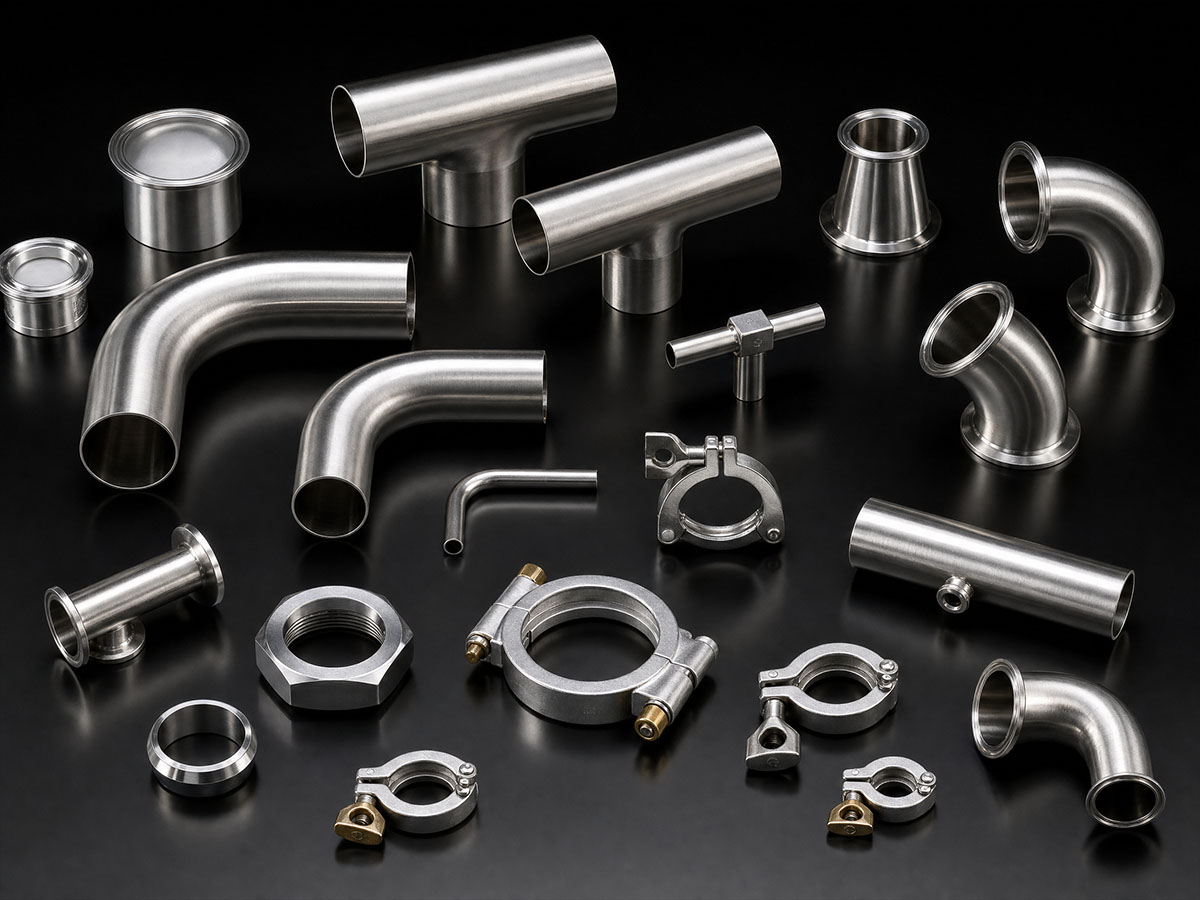 Aluminium pipe adapters