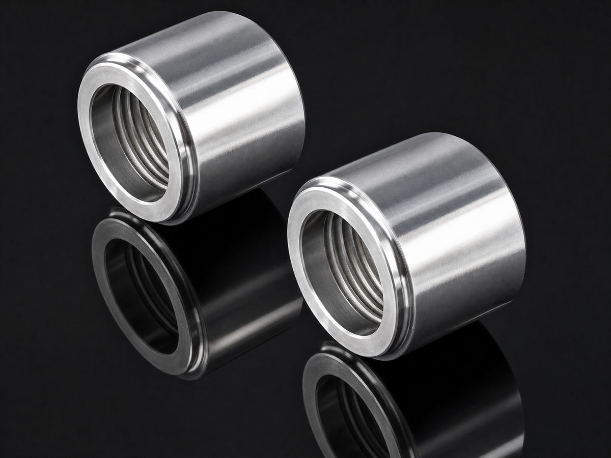 Aluminium threaded fittings