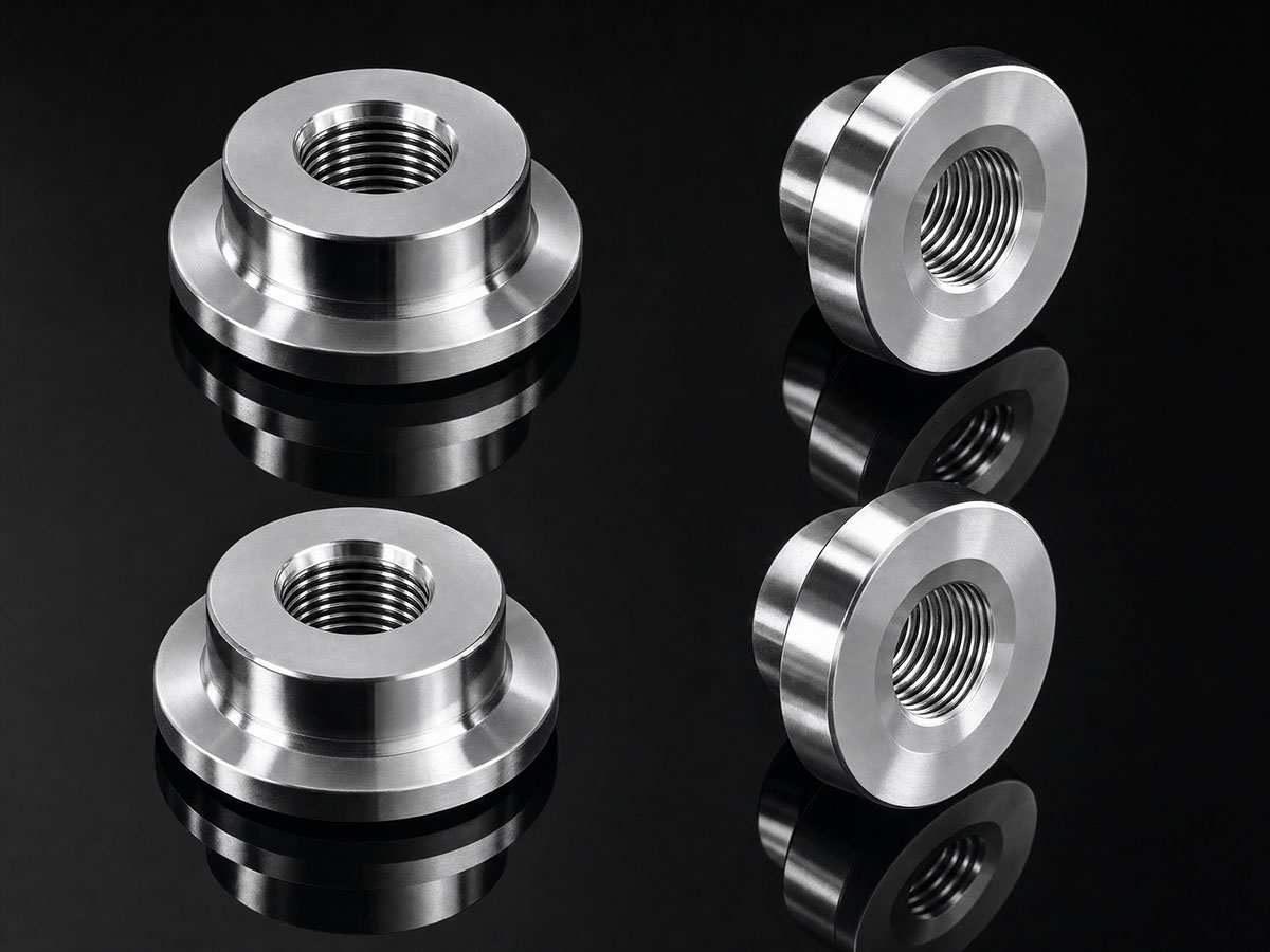Aluminium weld on bungs