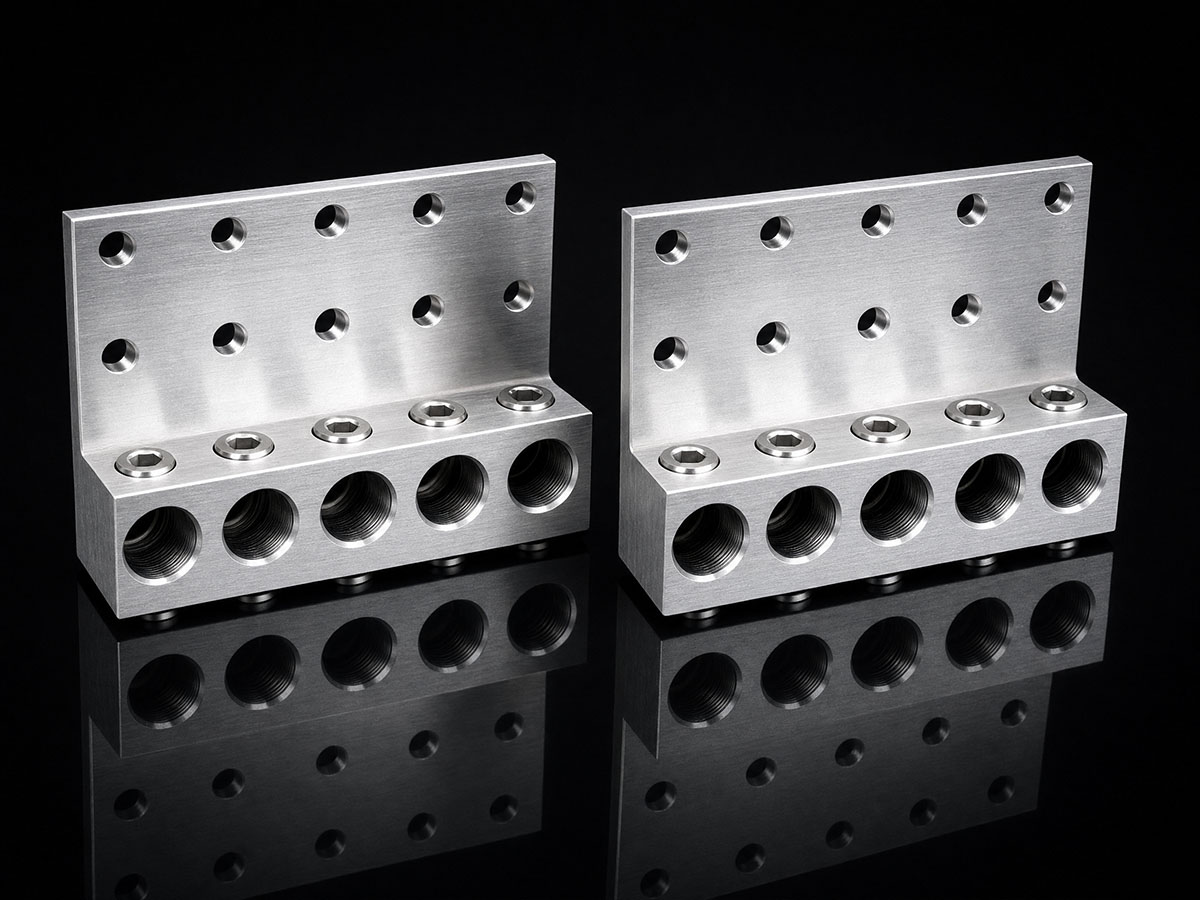 Aluminium transformer spade connector