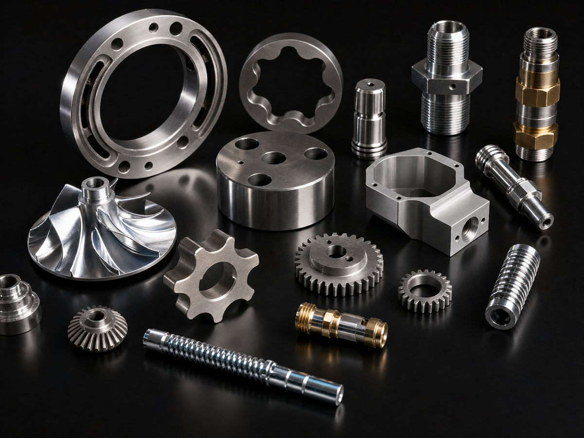 Custom machined parts
